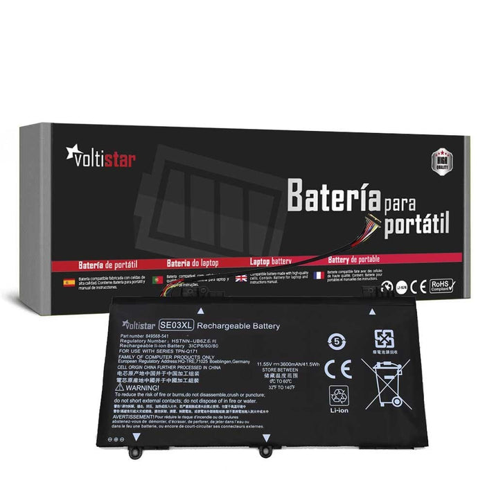 Batería Para Portátil Hp Pavilion 14 Se03Xl Hstnn-Lb7G 849568-421 849908-850