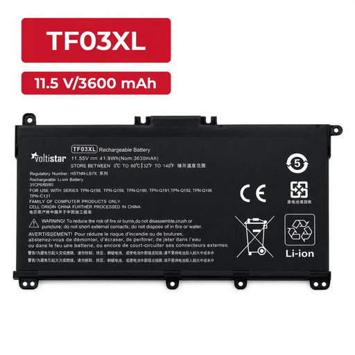 Batería Para Portátil Hp Hstnn-Lb7X Hstnn-Ub7J 920046-421 920070-855