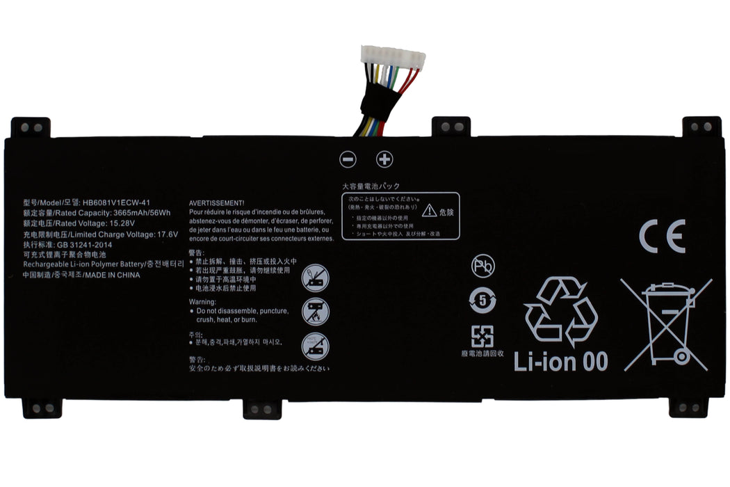 Batería Para Portátil Huawei Honor Magicbook Pro 2020 Hb6081V1Ecw41 8Pin