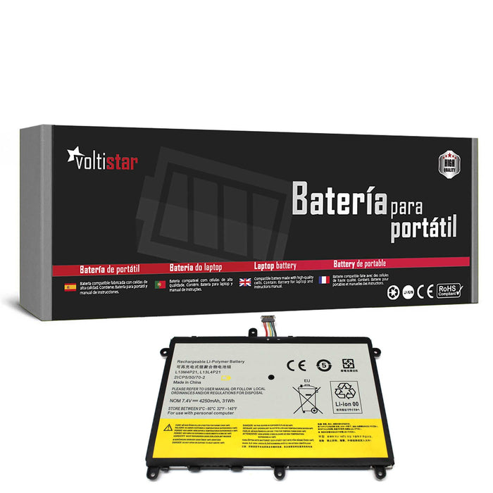 Batería Para Portátil Lenovo Ideapad Yoga 2 11 20332 2332 20428 L13L4P21 L13M4P21