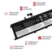 Batería Para Portátil Lenovo L21M4Pg1 L21D4Pg1 Thinkpad L13