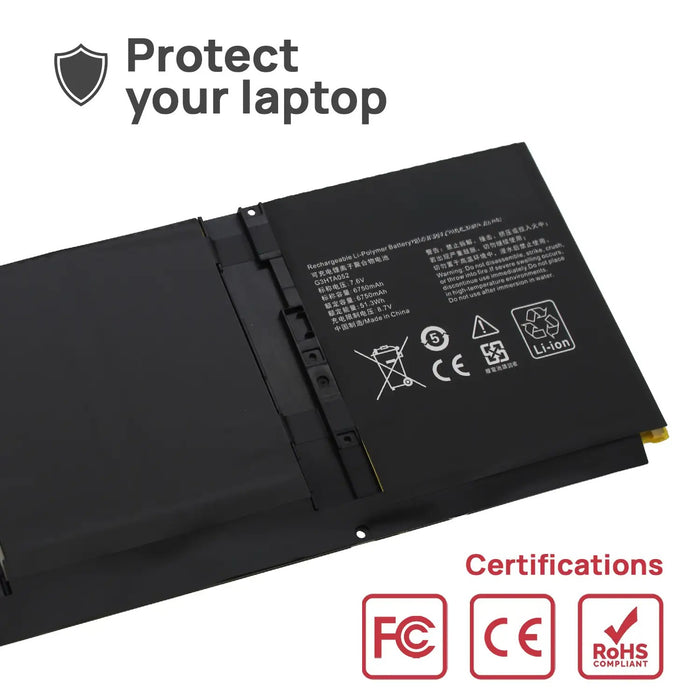 Batería Para Portátil Microsoft Surface 3 De 13.5" G3Hta052H