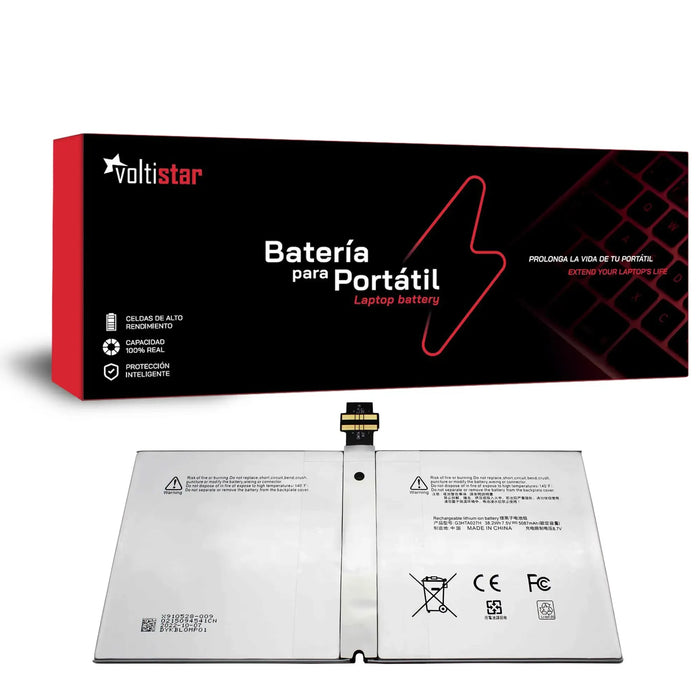 Batería Para Portátil Microsoft Surface Pro 4 1724 G3Hta027H Dynr01