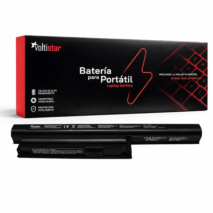 Batería Para Portátil Sony Vaio Sve15 Sve17 Vpc-Ej15Fg Vpc-Ej16Fx Vpc-Ej25Fg Vpc-Ek25Eh Vpc-Ek25En Series 11.1V 4400Mah