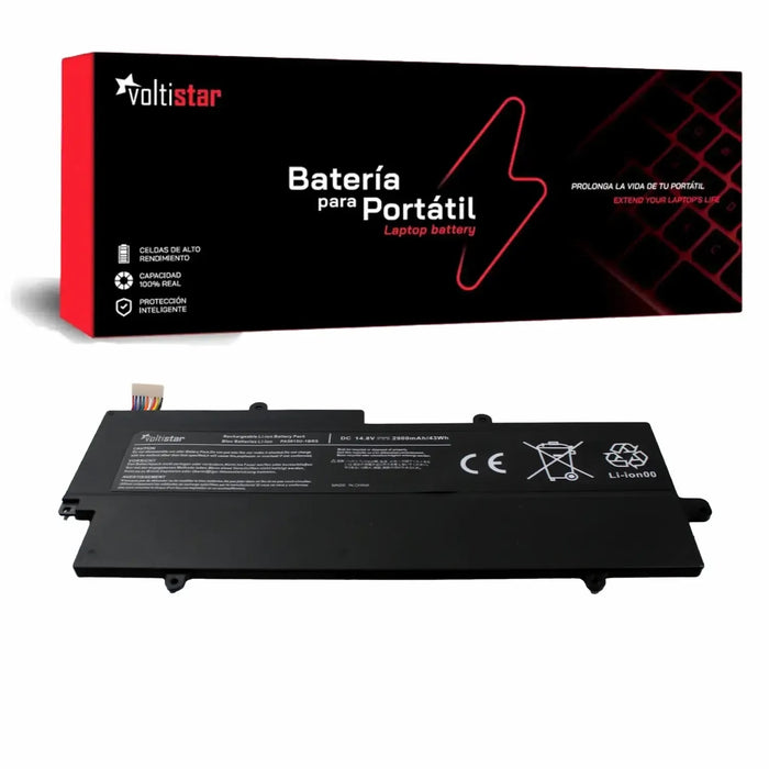 Batería Para Portátil Toshiba Portege Z830 Pa5013U-1Brs 14.4/14.8V 1900Mah