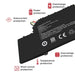 Batería Para Portátil Xiaomi Mi Air 12.5" R10B01W 7.6V