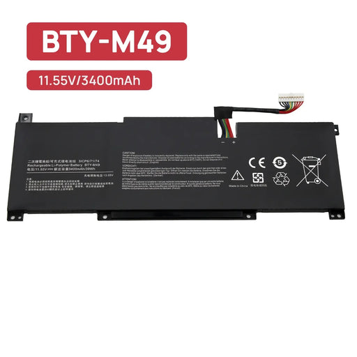 Batería Para Portátil Msi Prestige 14 A10M Summit E14 3400Mmah 11.55V