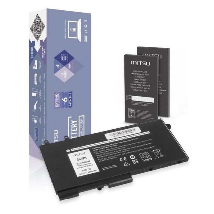 Batería R8d7n Para Dell Latitude 5410 5411 5500 Precision 3541 3550 - 11.4v 4000 Mah (46 Wh) 11.4v