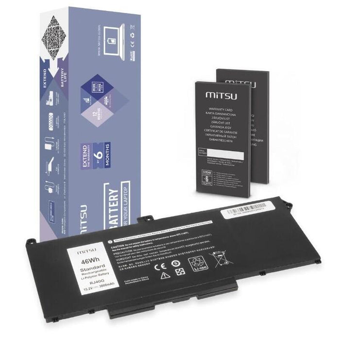 Bateria Rj40g Dell Latitude 5520 5420 Precision 3560 3000 Mah (46 Wh) 15.2v