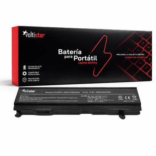 Batería Para Portátil Toshiba Satellite A100 Pa3451U-1Brs Pa3457U-1Brs Pa3465U-1Brs Pabas067 Pabas069