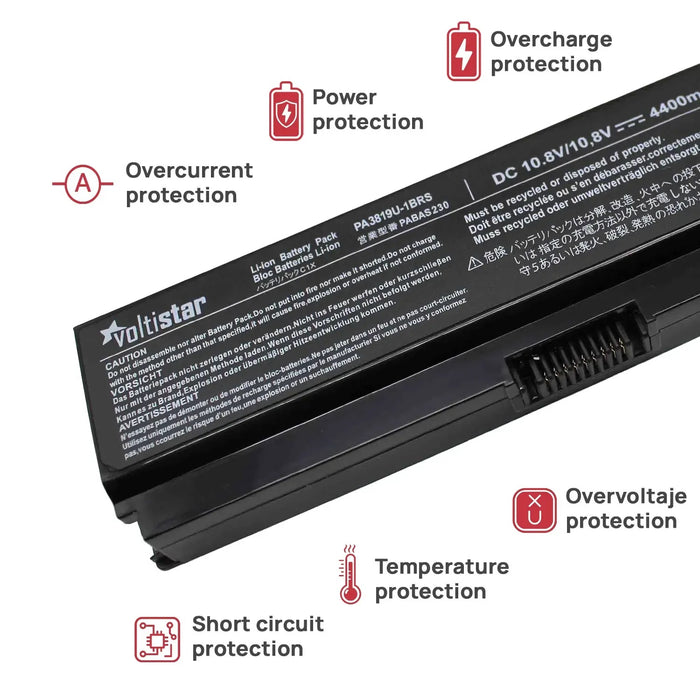 Batería Para Portátil Toshiba Satellite L650-1Ge Pabas228