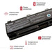 Batería Para Portátil Toshiba Satellite C850
