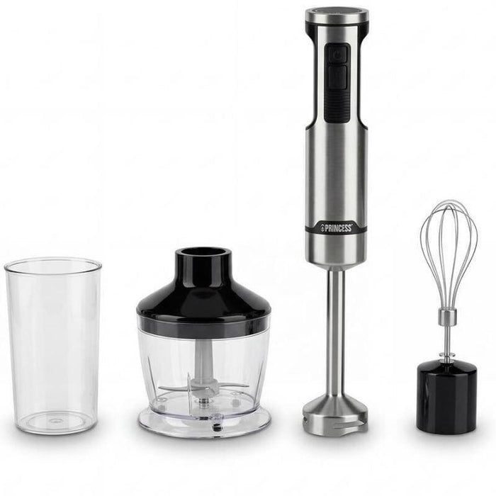 Batidora De Mano Princess 221236 1500w 5 Velocidad Capacidad 0.8l Incluye Picadora Y Batidor