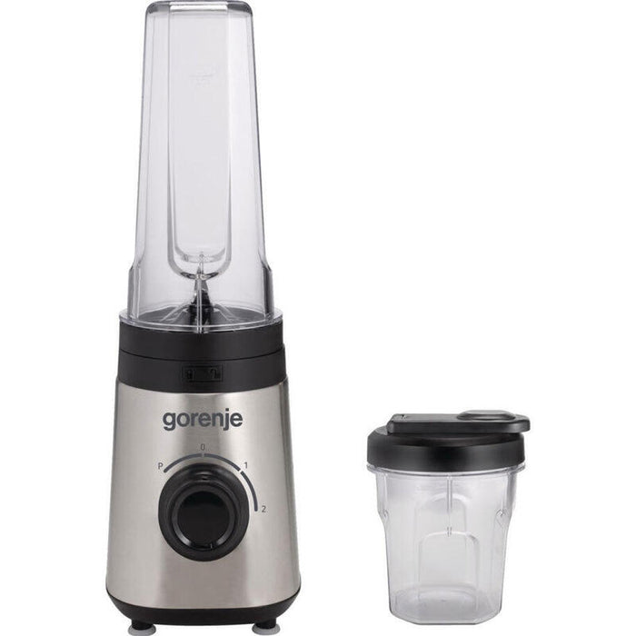 Batidora Gorenje Bsm600e, Soporte, Potencia 320 W, Tazón De Plástico 0,6 L, Acero Inoxidable