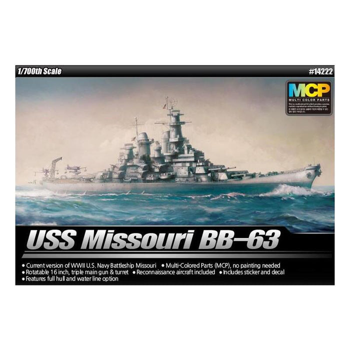 Bb-63 Uss Missouri 1/700
