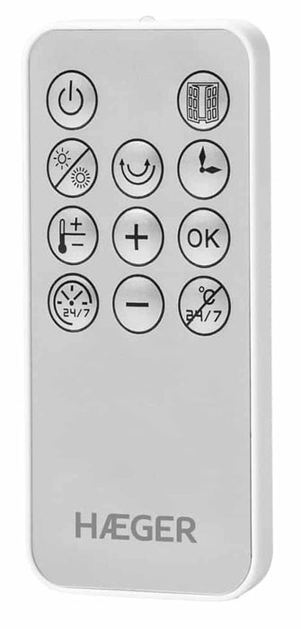 EAN 5608475039201 - Haeger iShine Interior Blanco 2000 W Convector imagen 3