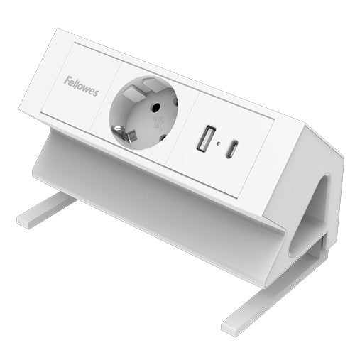 EAN 43859806720 - Fellowes 100137173 base múltiple 2 m 1 salidas AC Interior Blanco imagen 1