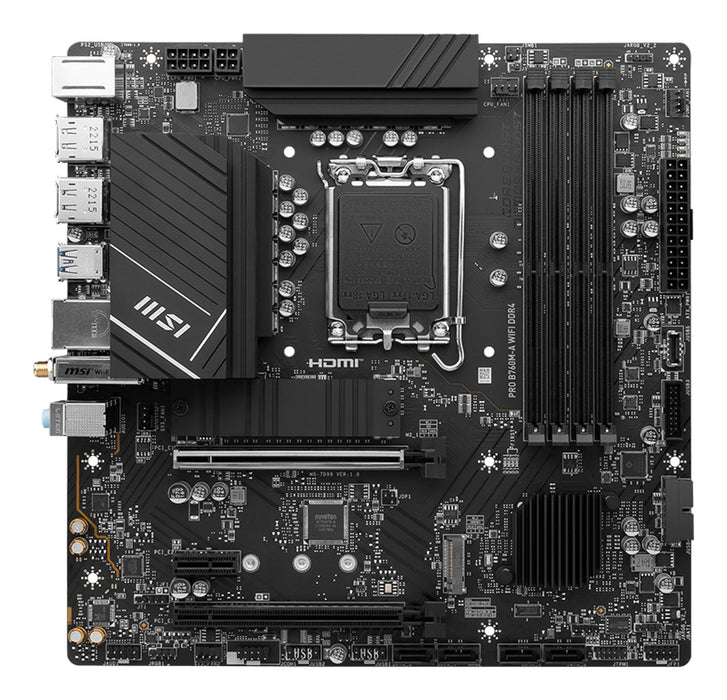 EAN 4711377026383 - MSI PRO B760M-A WIFI DDR4 placa base Intel B760 LGA 1700 micro ATX imagen 2