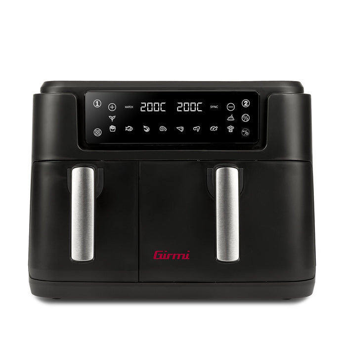EAN 8055176402815 - Girmi FG26 Doble 9 L Independiente 2400 W Freidora de aire caliente Negro imagen 3
