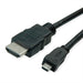 EAN 7630049619692 - ROLINE 11445581 cable HDMI 2 m HDMI tipo A (Estándar) HDMI tipo D (Micro) Negro imagen 1