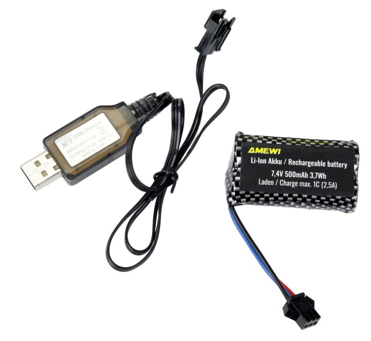 EAN 4262500342745 - Amewi 22722 modelo controlado por radio Camión oruga Motor eléctrico 1:16 imagen 10