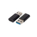 EAN 5711783978275 - Microconnect USB3.0ACF cambiador de género para cable USB A USB C Negro imagen 1