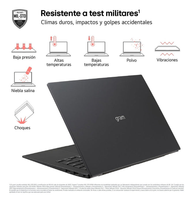 EAN 8806096241684 - LG Gram 14Z90S Intel Core Ultra 5 125H Portátil 35,6 cm (14") WUXGA 16 GB LPDDR5-SDRAM 512 GB SSD Wi-Fi 6 imagen 7