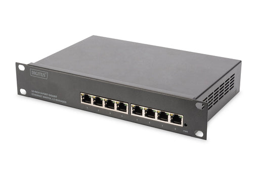 EAN 4016032464358 - Digitus DN-80117 switch L2+ Gigabit Ethernet (10/100/1000) Negro imagen 1