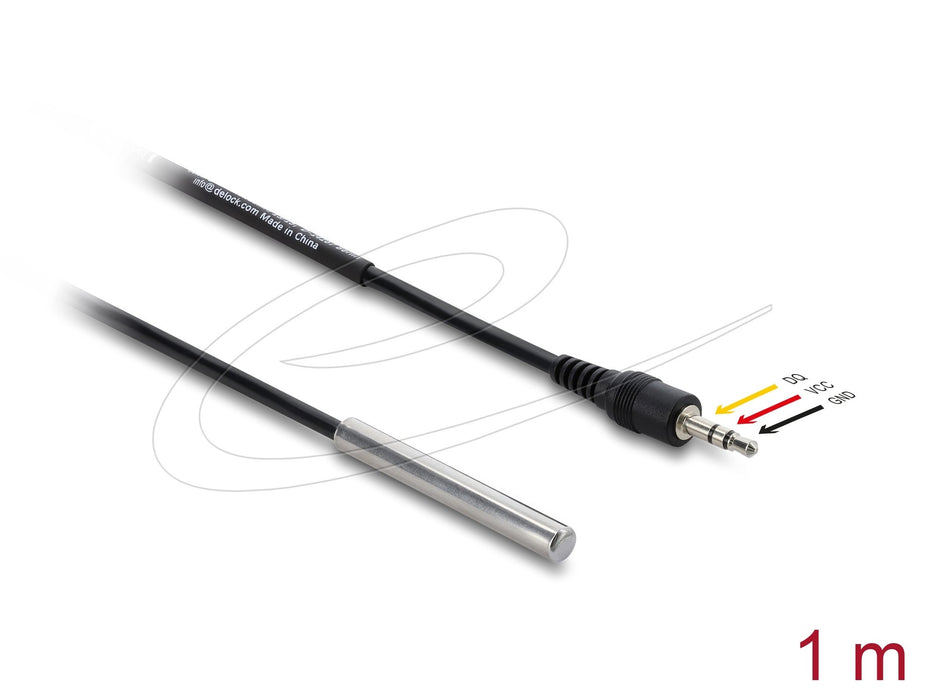 EAN 4043619913879 - DeLOCK 91387 cable para sensor y actuador 1 m No Negro imagen 1