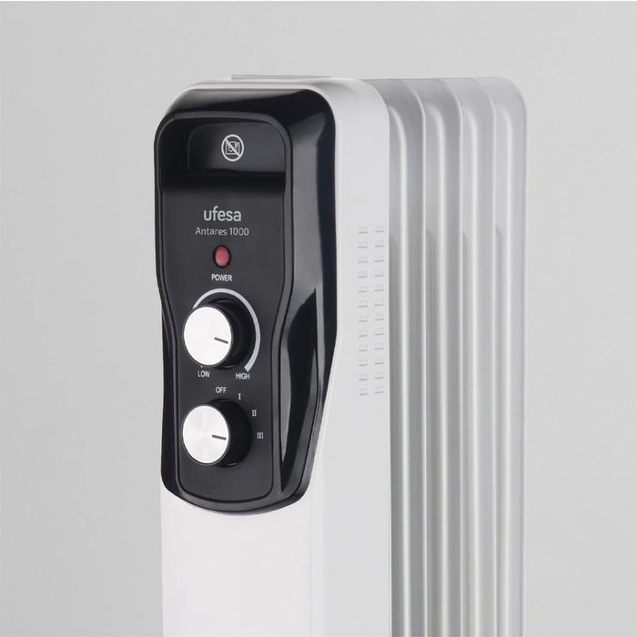 EAN 8422160057205 - Ufesa Antares 1000 Interior Negro, Blanco 1000 W Radiador de aceite eléctrico imagen 2