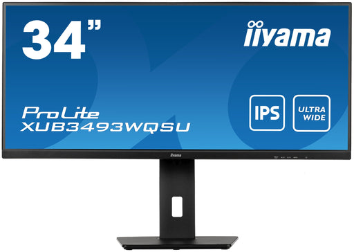 EAN 4948570121359 - iiyama ProLite XUB3493WQSU-B5 pantalla para PC 86,4 cm (34") 3440 x 1440 Pixeles UltraWide Quad HD LED Ne imagen 2