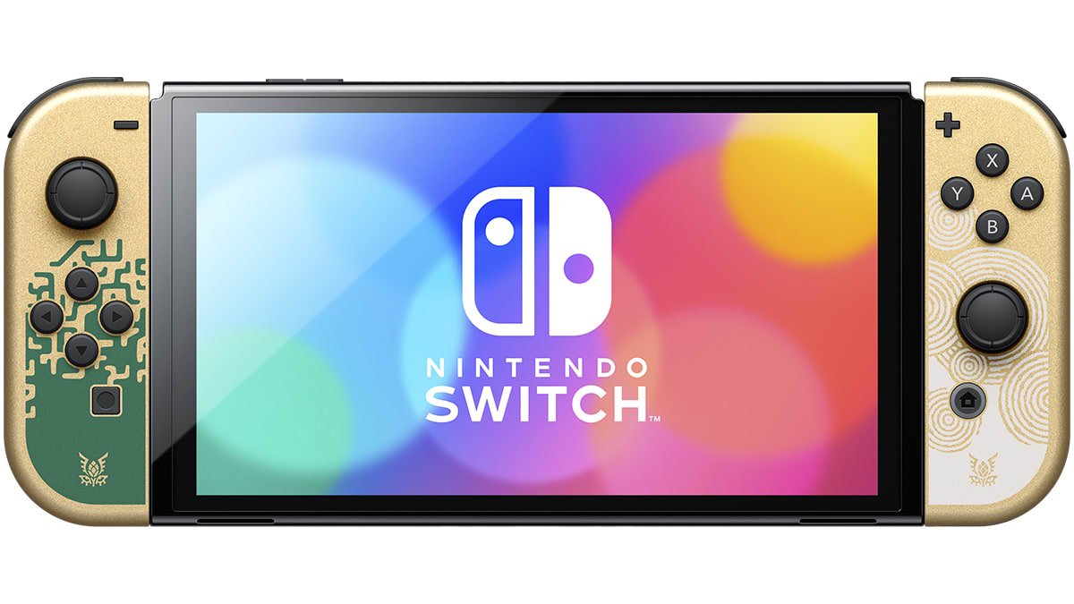 EAN 45496597344 - Nintendo Switch OLED videoconsola portátil 17,8 cm (7") 64 GB Pantalla táctil Wifi Oro imagen 2
