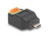 EAN 4043619664566 - DeLOCK 66456 cambiador de género para cable USB-C 5 pin terminal block Negro, Verde imagen 1