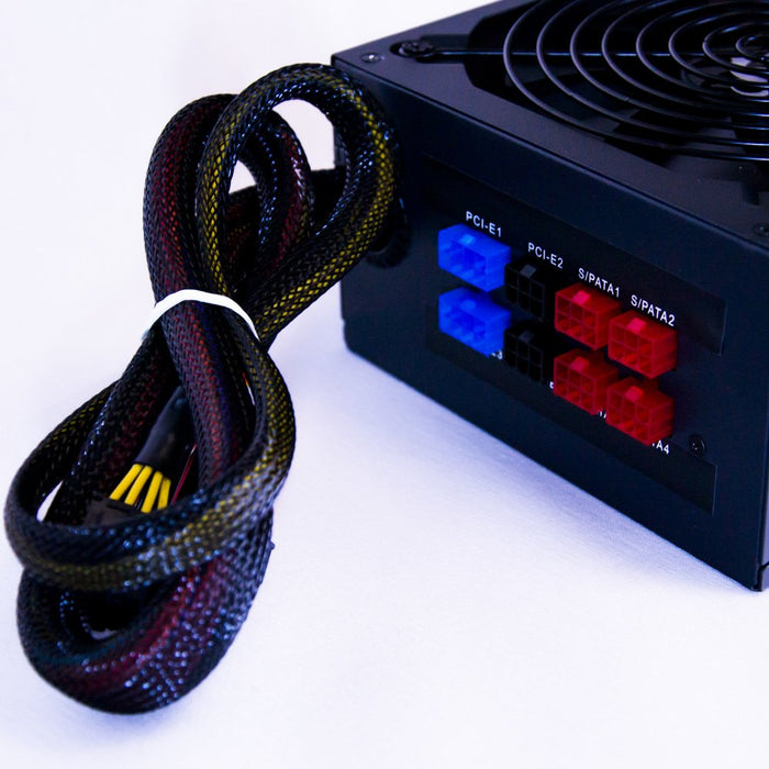 EAN 8436550232394 - TALIUS TAL-PSU700WMOD unidad de fuente de alimentación 20+4 pin ATX ATX Negro, Rojo imagen 6