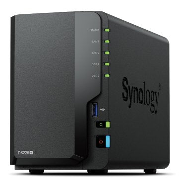 EAN 4711174726387 - Synology DiskStation DS225+ 2 Bay NAS Escritorio Intel® Celeron® J4125 2 GB DDR4 Synology DSM Negro imagen 1