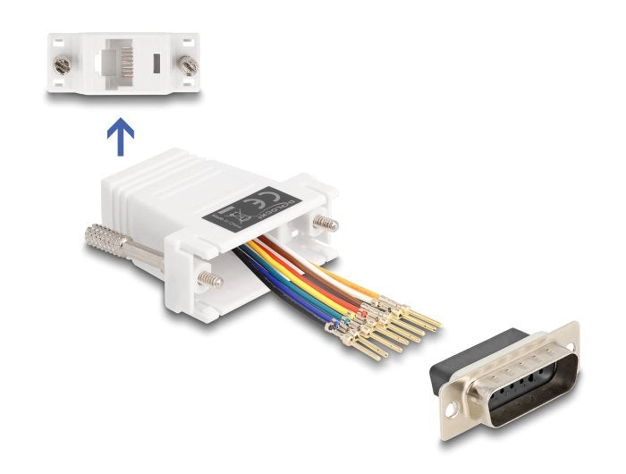 EAN 4043619671083 - DeLOCK 67108 tarjeta y adaptador de interfaz RJ-45 imagen 1