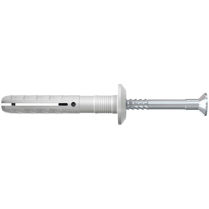 EAN 4006209487952 - Fischer 48795 tornillo de anclaje y taco 100 pieza(s) Juego de enchufes de pared y tornillos 40 mm imagen 1
