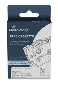 EAN 4260664877547 - MediaRange MRBTZN221 cinta para impresora de etiquetas Negro sobre blanco imagen 2