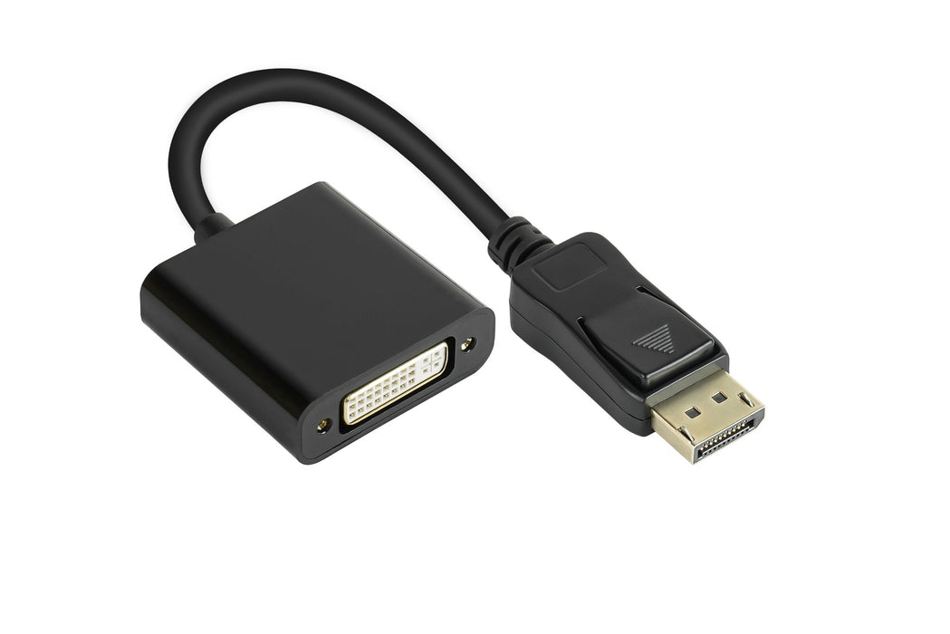 EAN 4014619603350 - Alcasa DP-AD10 adaptador de cable de vídeo 0,2 m DisplayPort DVI-I Negro imagen 1