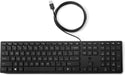 EAN 0194721888297 - HP 320K Wired Keyboard teclado Oficina USB Negro imagen 1