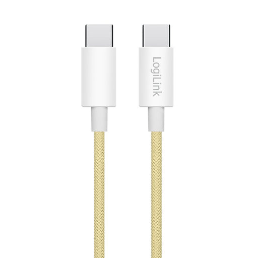 EAN 4052792078060 - LogiLink CU0349 cable USB USB 2.0 1 m USB C Amarillo imagen 2
