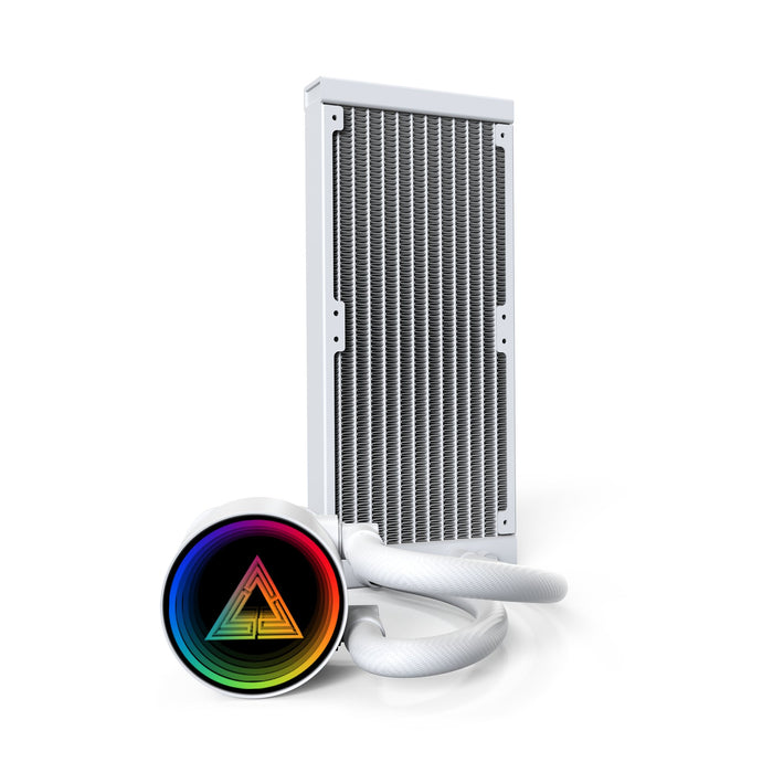 EAN 4710562746846 - Montech LightFlow ARGB 240 Procesador Sistema de refrigeración líquida todo en uno 12 cm Blanco 1 pieza(s imagen 2