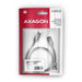 EAN 8595247907431 - Axagon BUCM2-CM30AB Ladekabel USB-C zu USB-C 2.0, 3 m, PD 240 W 5 A, ALU - Schwarz - 3 Meter langes USB-C imagen 8
