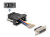 EAN 4043619670871 - DeLOCK 67087 cambiador de género para cable D-Sub 15 RJ12 Negro imagen 1
