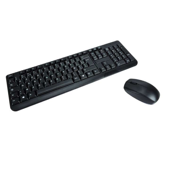 EAN 3700224757465 - MCL ACK-2012W/N teclado Ratón incluido Universal RF inalámbrico AZERTY Francés Negro imagen 1
