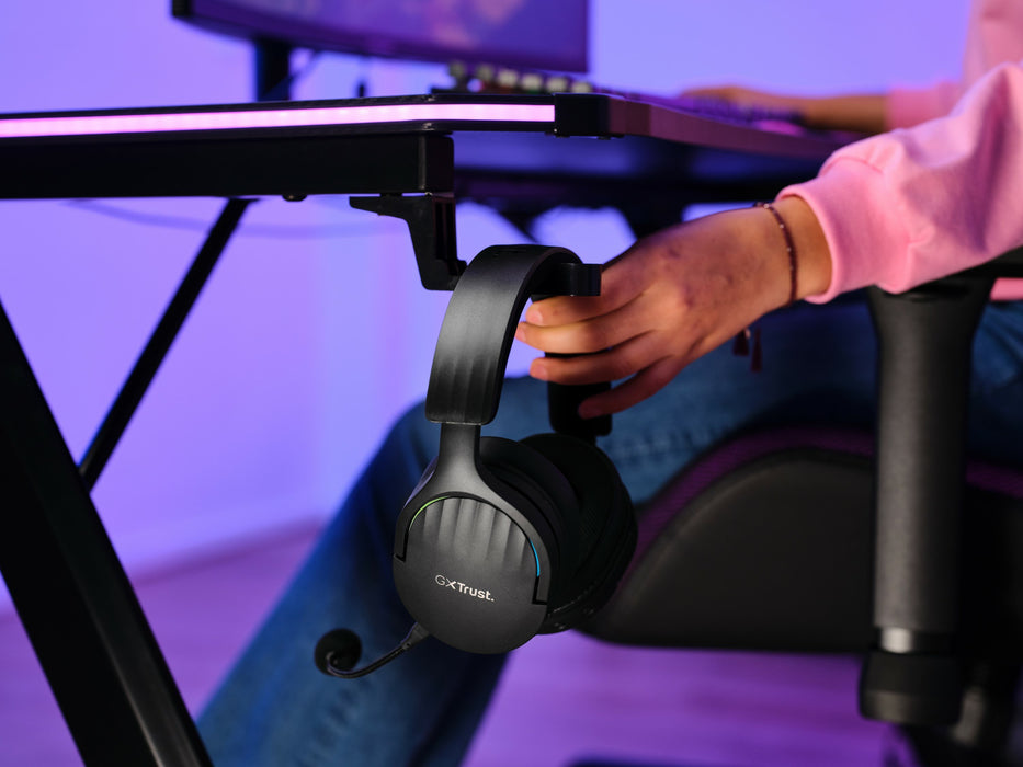 EAN 8713439249019 - Trust GXT 491 Fayzo Auriculares Inalámbrico y alámbrico Diadema Juego USB Tipo C Bluetooth Negro imagen 10