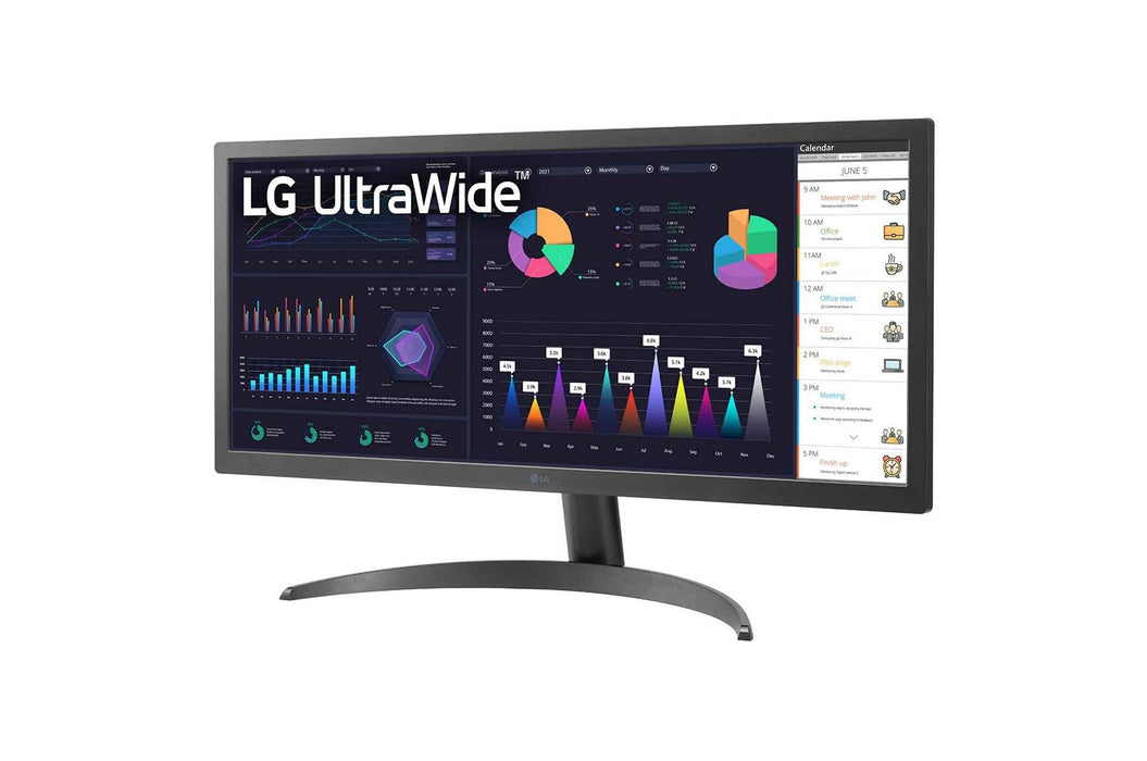 EAN 8806091677952 - LG 26WQ500-B pantalla para PC 65,3 cm (25.7") 2560 x 1080 Pixeles 4K Ultra HD LCD Negro imagen 2