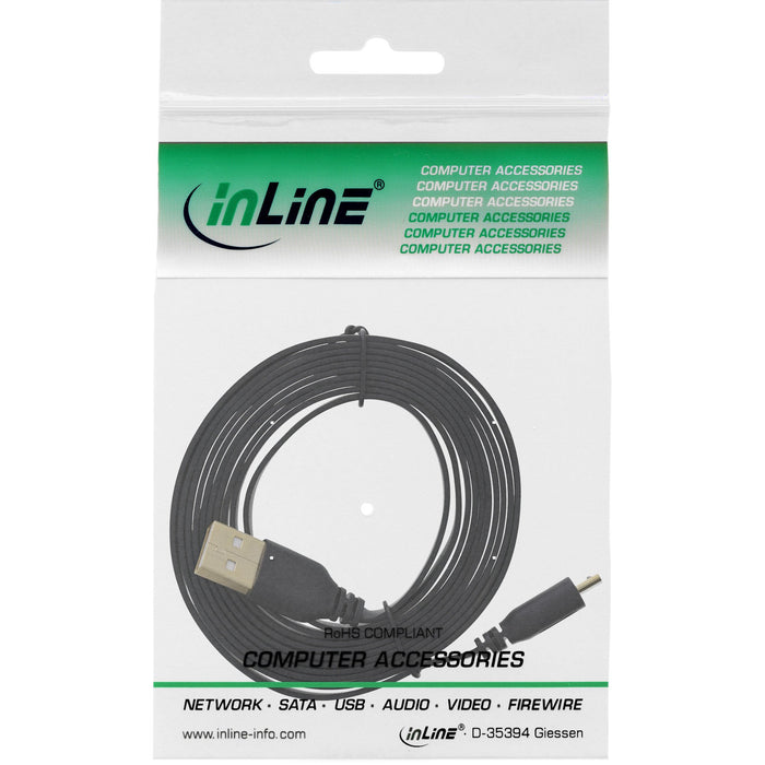 EAN 4043718178599 - InLine 31720F cable USB USB 2.0 2 m USB A Micro-USB B Negro imagen 4