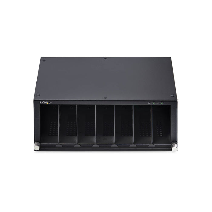 EAN 65030917070 - StarTech.com MCM7-MEDIA-CHASSIS chasis de red Negro imagen 3