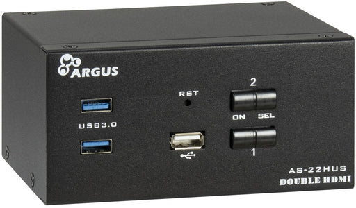 EAN 4260455649582 - Inter-Tech AS-22HUS interruptor KVM Negro imagen 1